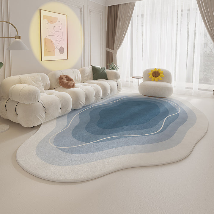 Artistic Layered Area Rug