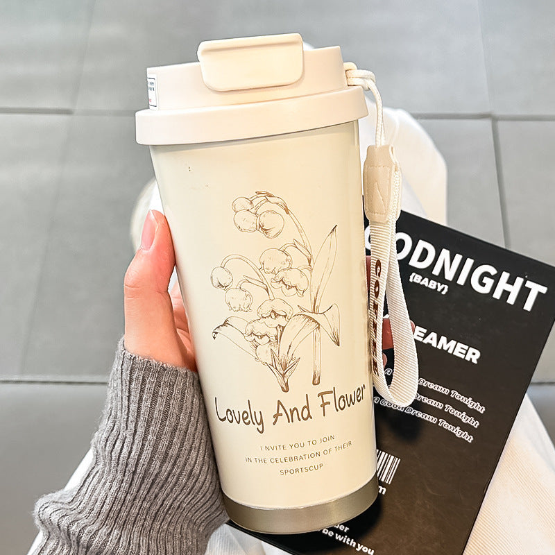Women insulated travel mug with aroma protection Bowlift