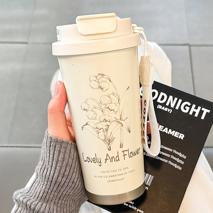 Women insulated travel mug with aroma protection Bowlift