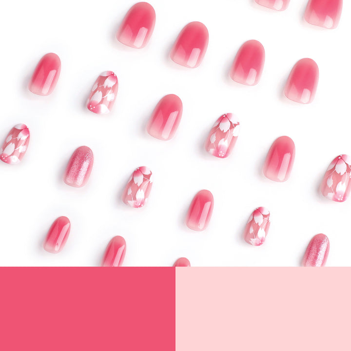 Artful Premium Nail Art with Floral Accents Bowlift
