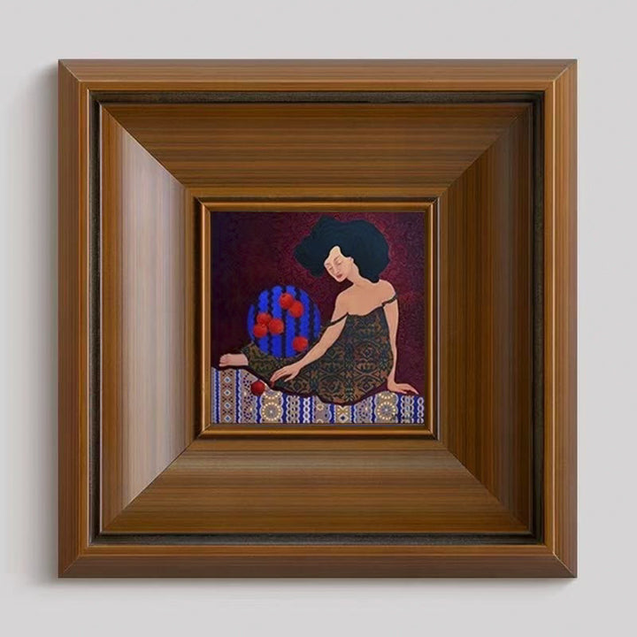 Framed Artistic Emotional Portrait Wall Art