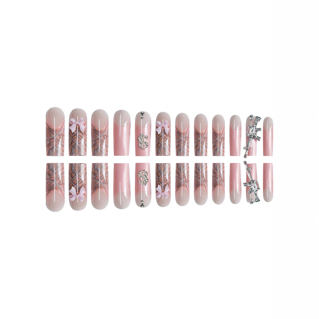 Glamorous 3D Decorative Nail Art Extensions Bowlift
