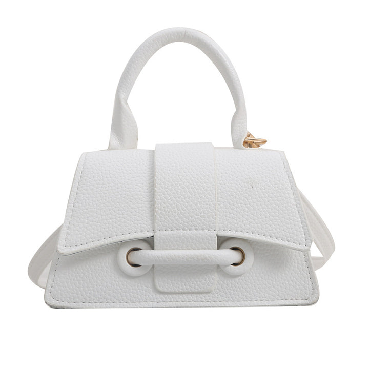 WoLuxurious Textured Leather Shoulder Bag Bowlift
