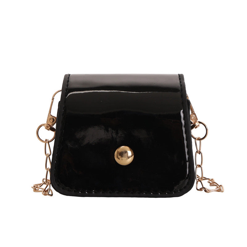 WoChic Patent Leather Crossbody Bag Bowlift