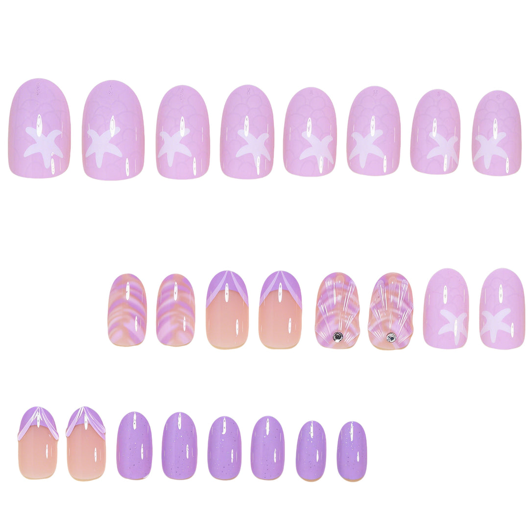 Ocean-Inspired Nail Art Set Bowlift