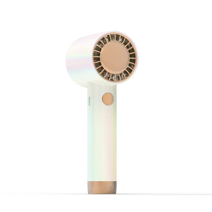 Unisex Portable Mini USB Fan with Ergonomic Handle and Powerful Cooling Bowlift