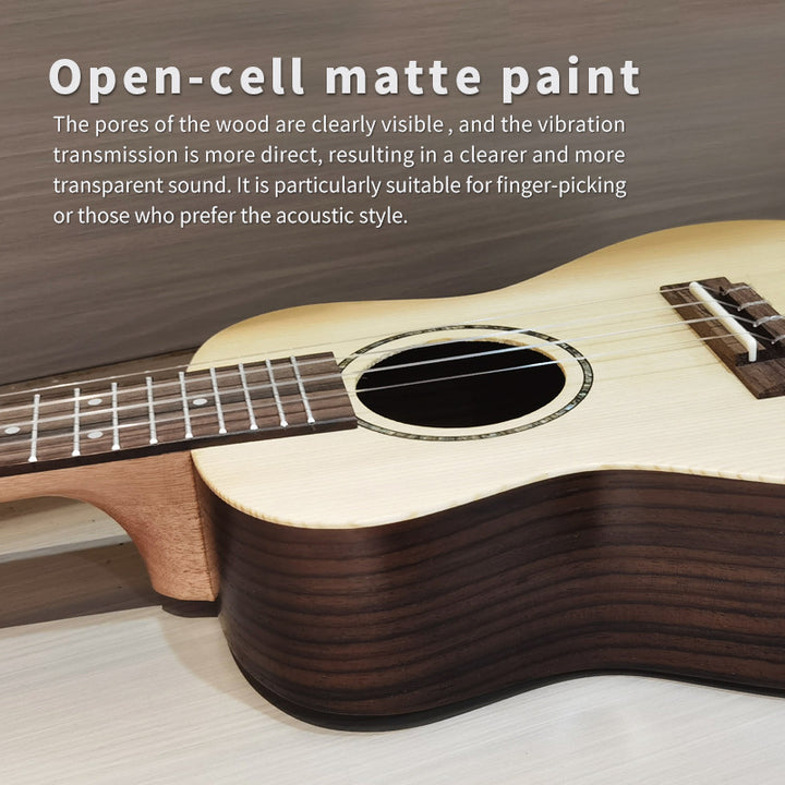 23-Inch Mahogany Body Ukulele Bowlift