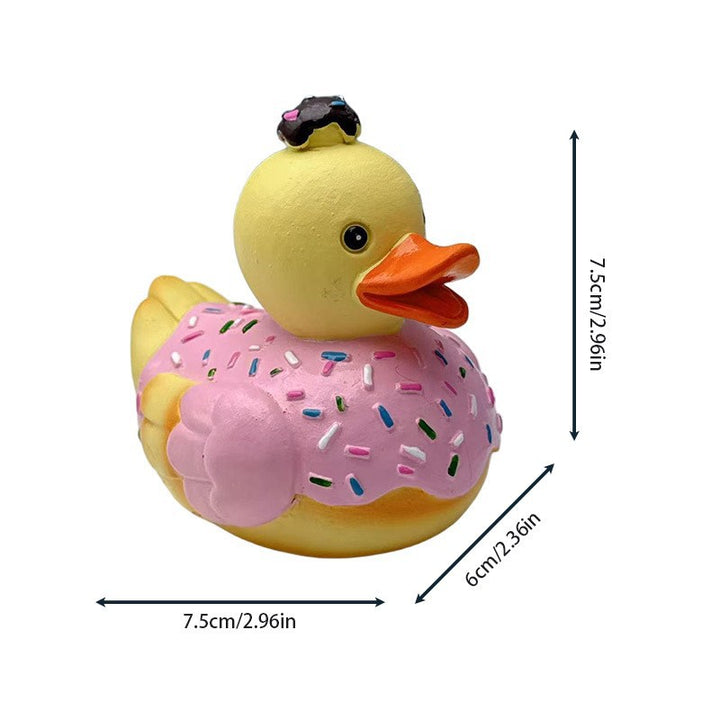 Funny Decor Rubber Duck with Sprinkles Bowlift