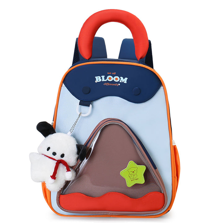Charming Character Design School Backpack Bowlift