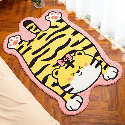 Cute Tiger Shaped Bath Mat