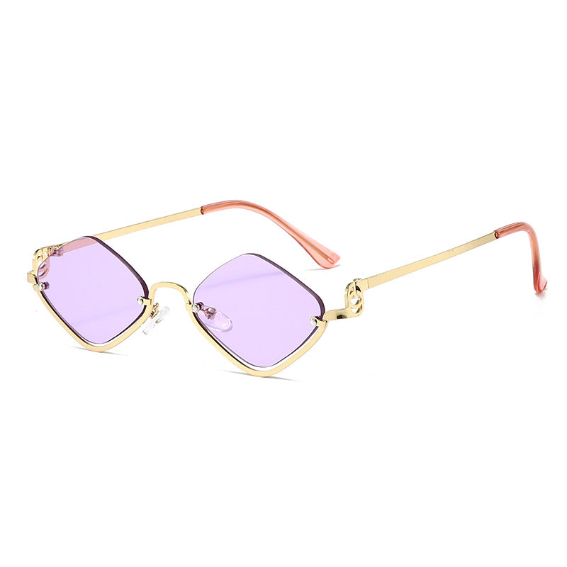 Elegant Geometric Frame Sunglasses