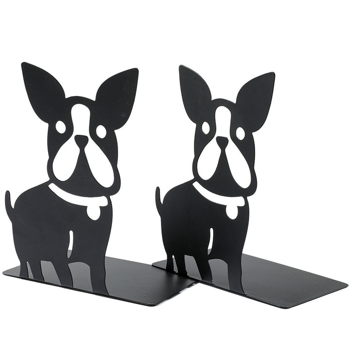Decorative Dog-Themed Bookends