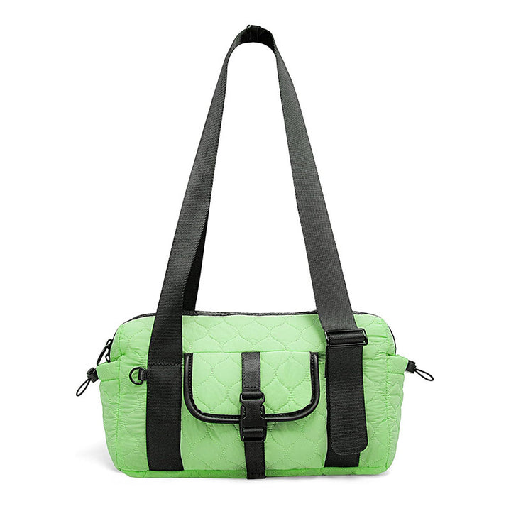 Multifunctional shoulder bag with structured design Bowlift