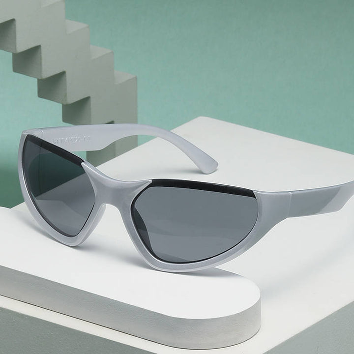 Women's sporty bicycle sunglasses with aerodynamic design Bowlift