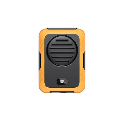 Women portable, hands-free mini fan with digital display Bowlift