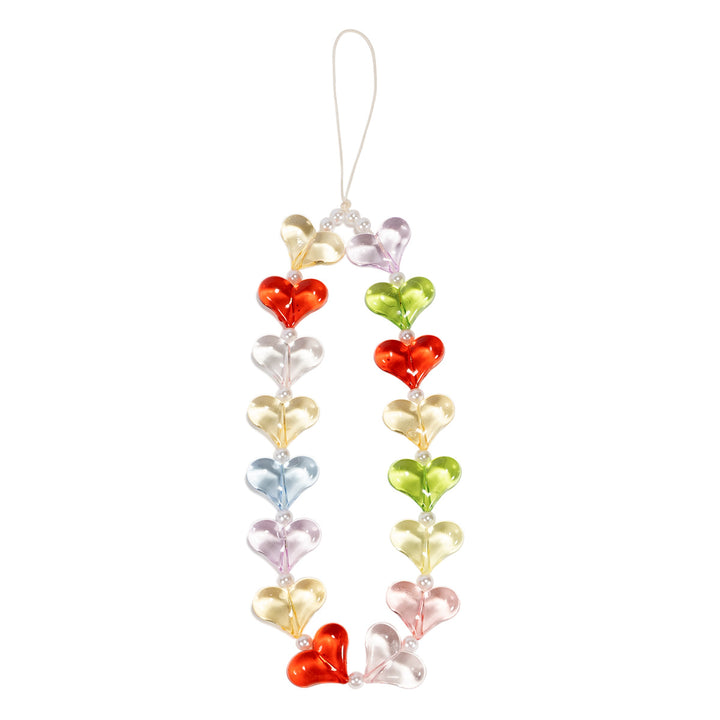 Beaded Smile Face Eyewear Chain Bowlift