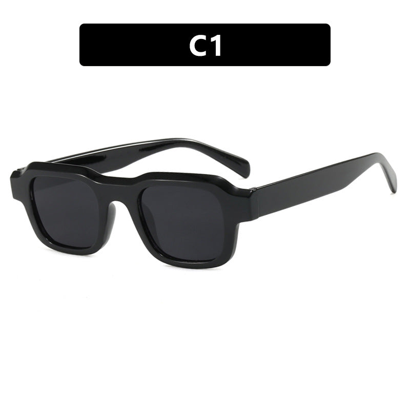 Women's modern square sunglasses with protective polycarbonate frame Bowlift