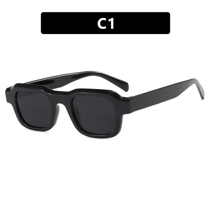 Women's modern square sunglasses with protective polycarbonate frame Bowlift
