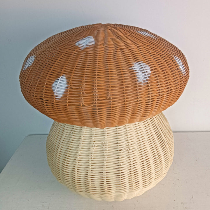 Decorative Mushroom-Shaped Storage Basket Bowlift