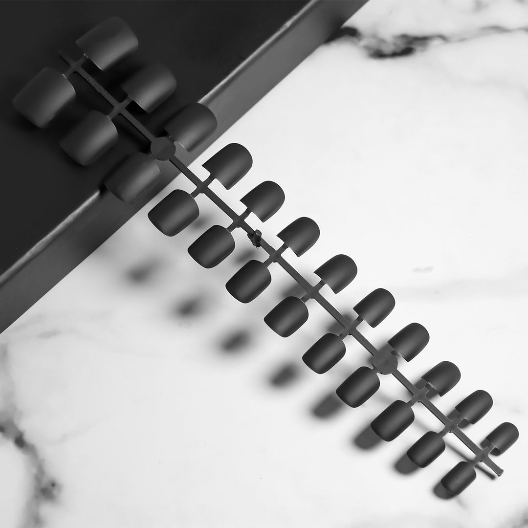 Matte Finish Press-On Nail Tips Bowlift