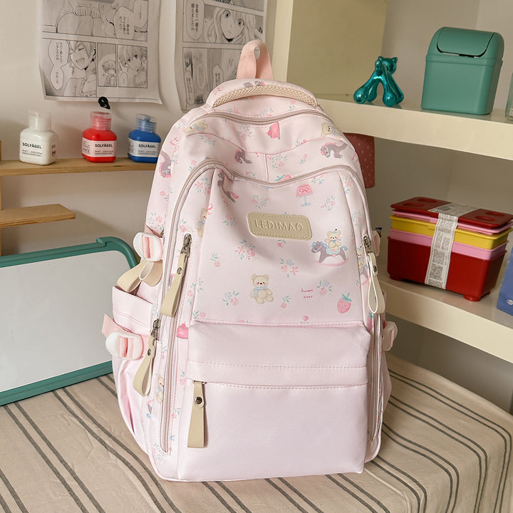 Whimsical Character-Themed Backpack Bowlift