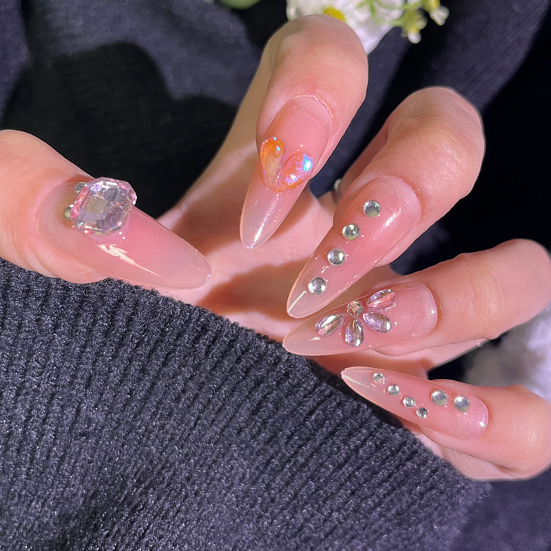Premium Acrylic Press-On Nail Tips Bowlift