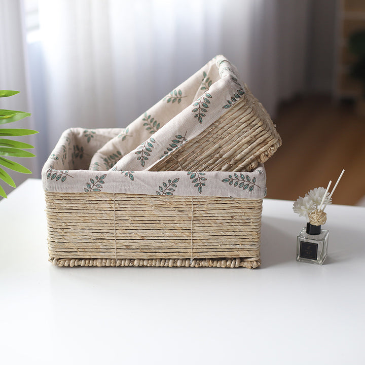 Braided decoration basket