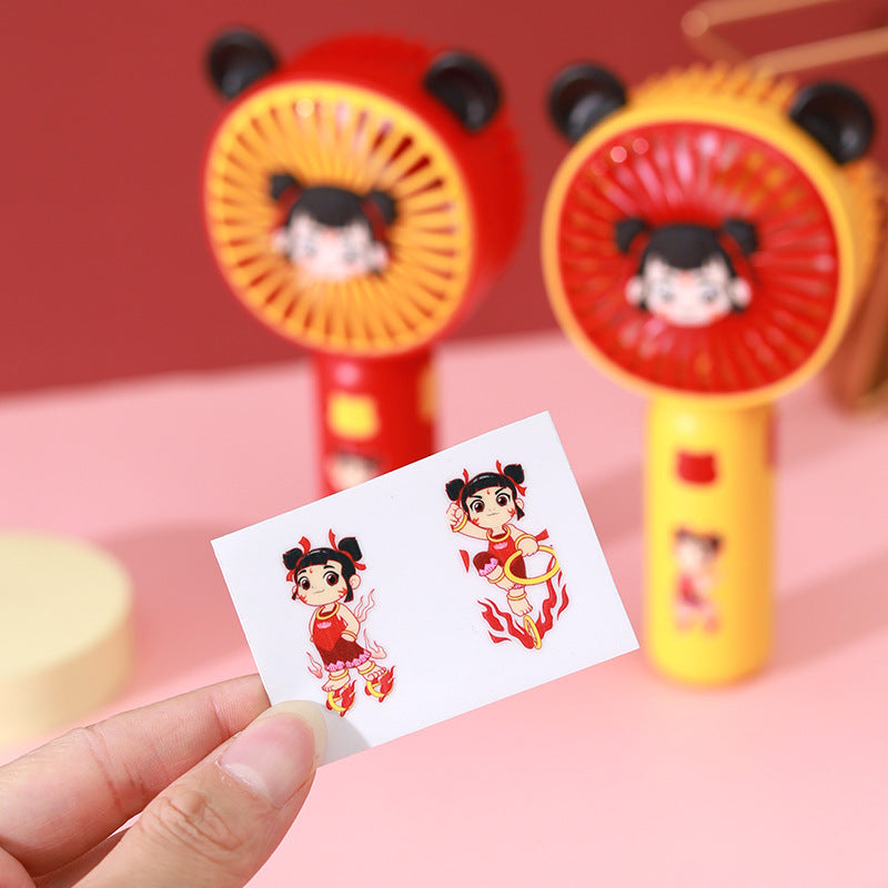 Unisex Portable Kids Fan with Playful Design Bowlift