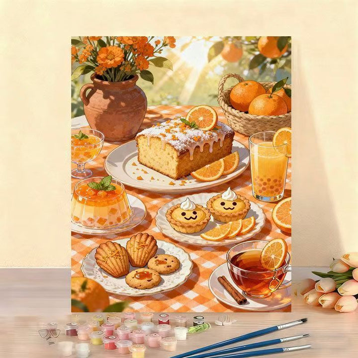 Gourmet Dessert Art Canvas Kit Bowlift