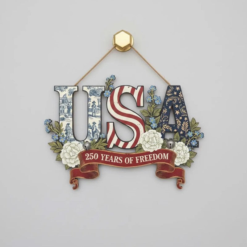 Unisex nan layered star wreath door decor with mixed ribbon bows and wooden accents Bowlift