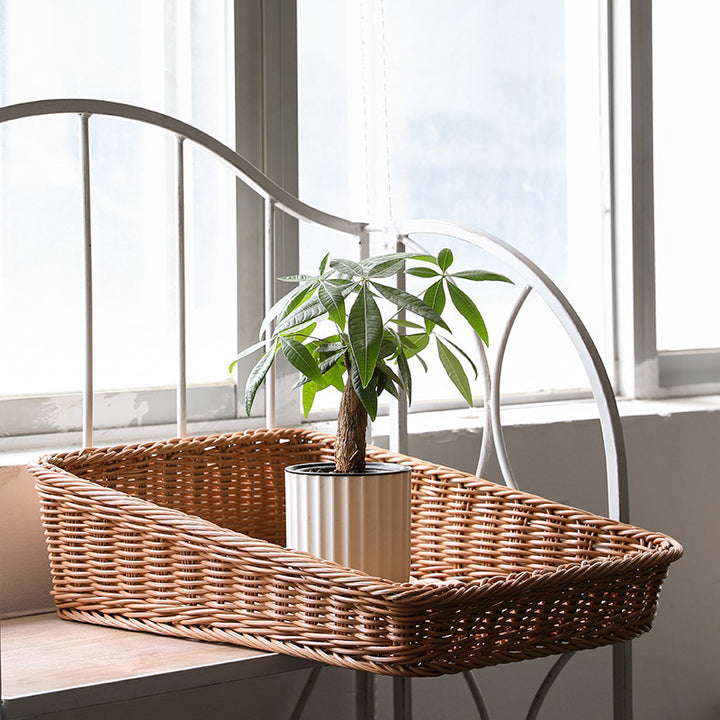 Multi-Purpose Woven Storage Basket Bowlift
