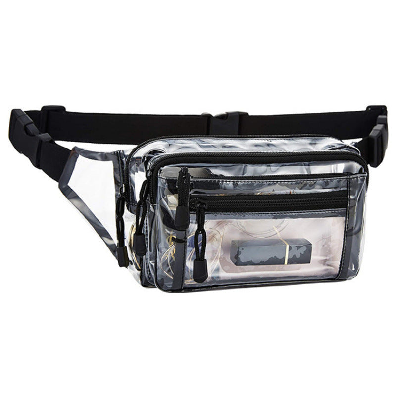 Practical belly crossbody bag with transparent design Bowlift