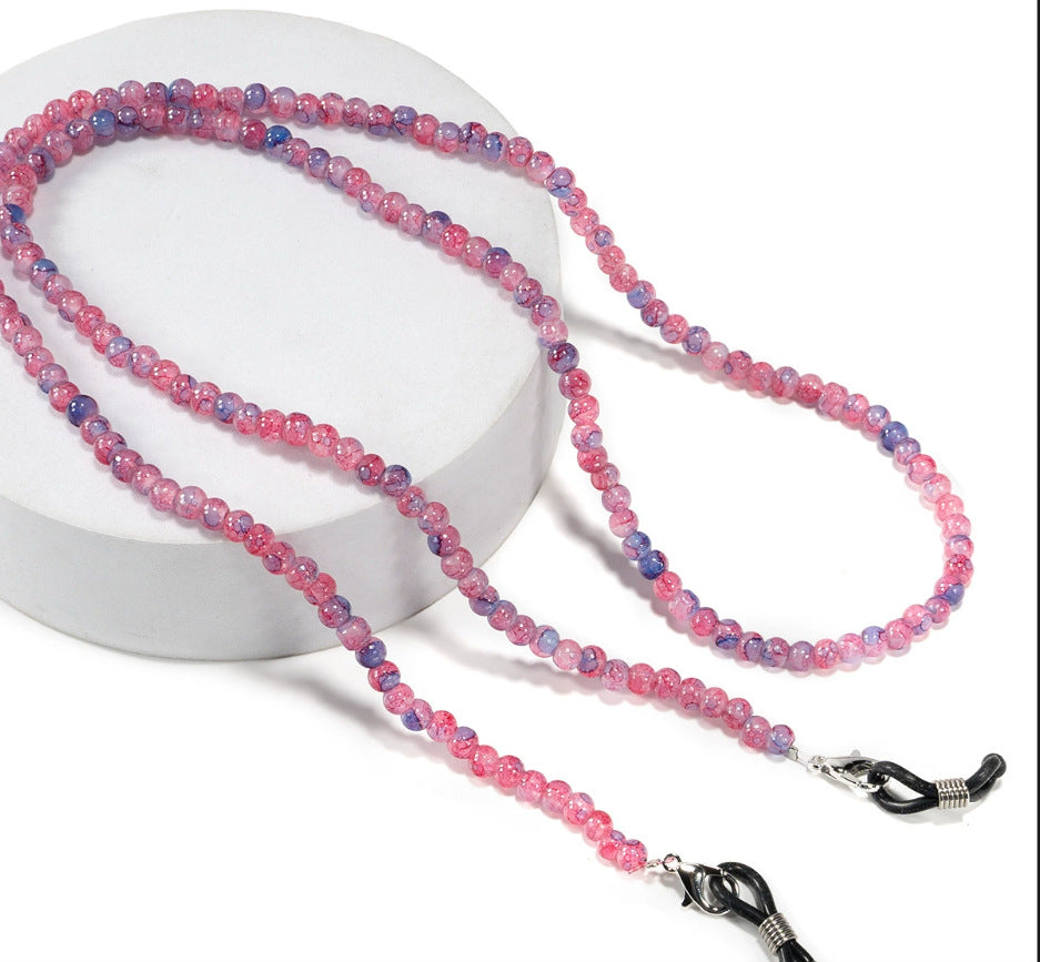 Decorative Beaded Eyewear Chain Bowlift