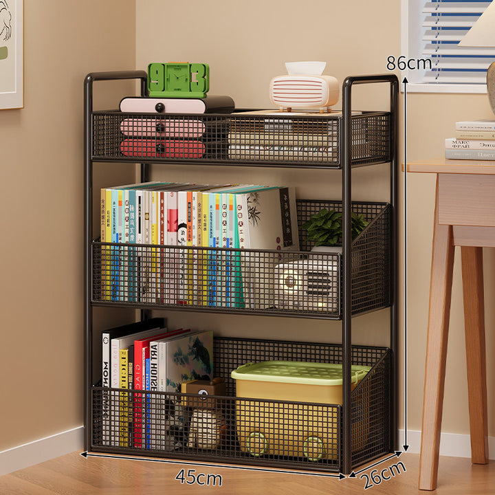 Modern Multi-Tier Mesh Storage Shelf Bowlift