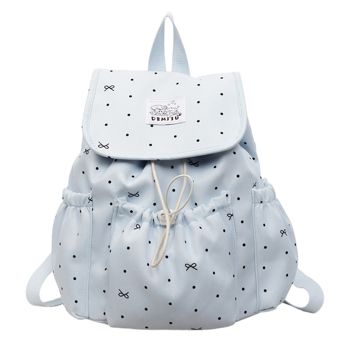 Playful Polka Dot Backpack Bowlift