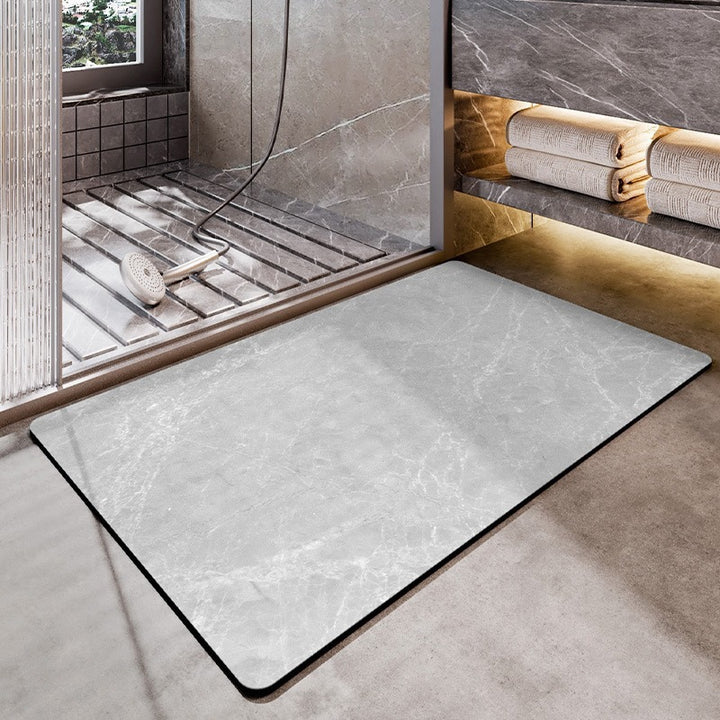 Luxury Marble Design Bath Mat Bowlift