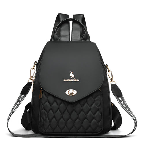 Modern Quilted Backpack