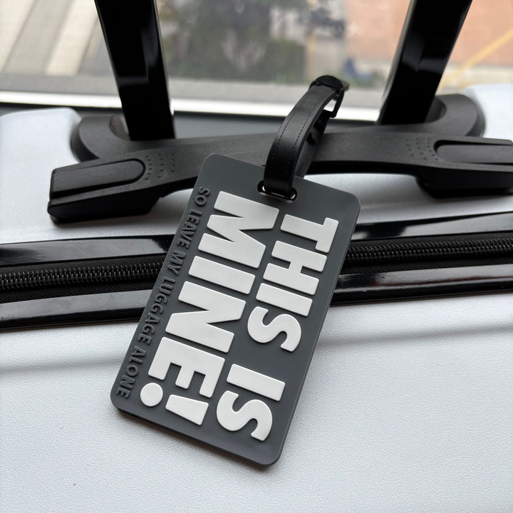 Fun Travel Statement Luggage Tag Bowlift