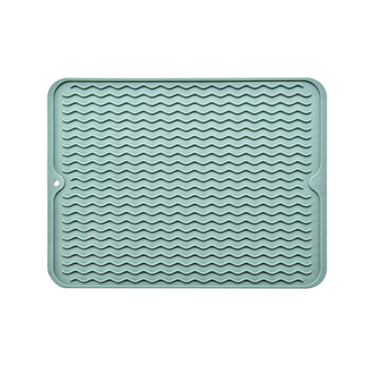 Silicone draining mat with wave structure Bowlift