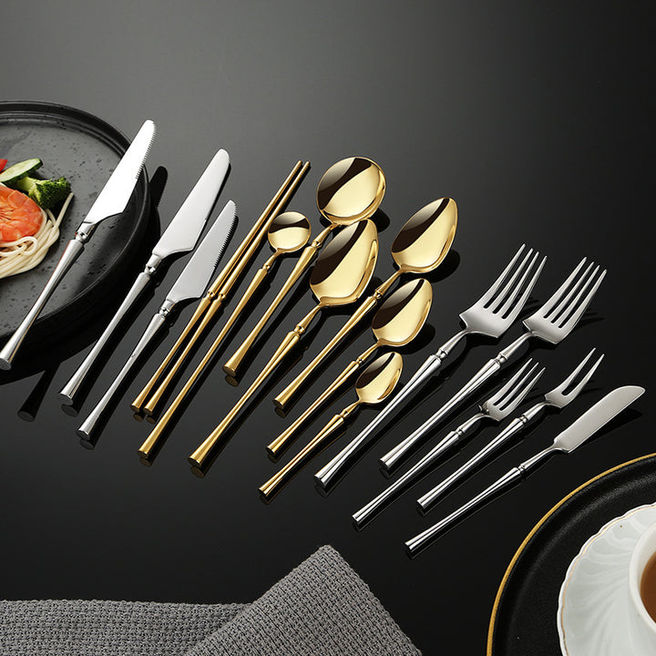 Luxurious and Elegant Dessert Knife with Precision Blade Bowlift