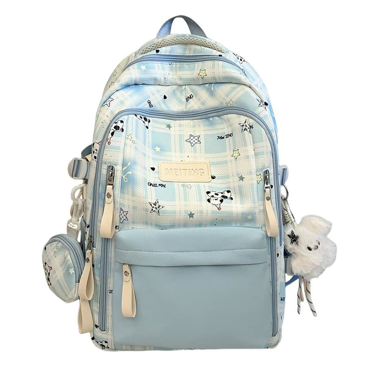 Creative Graphic Print Backpack Bowlift