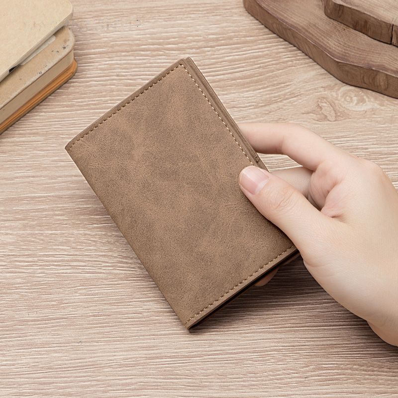 Premium Genuine Leather Card Holder Bowlift