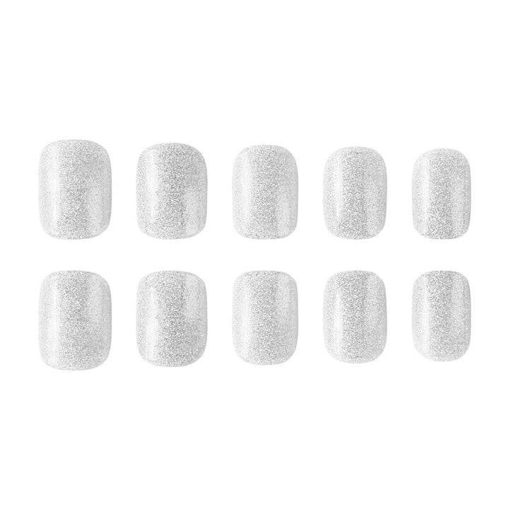 Sparkling Glitter Press-On Nails Bowlift