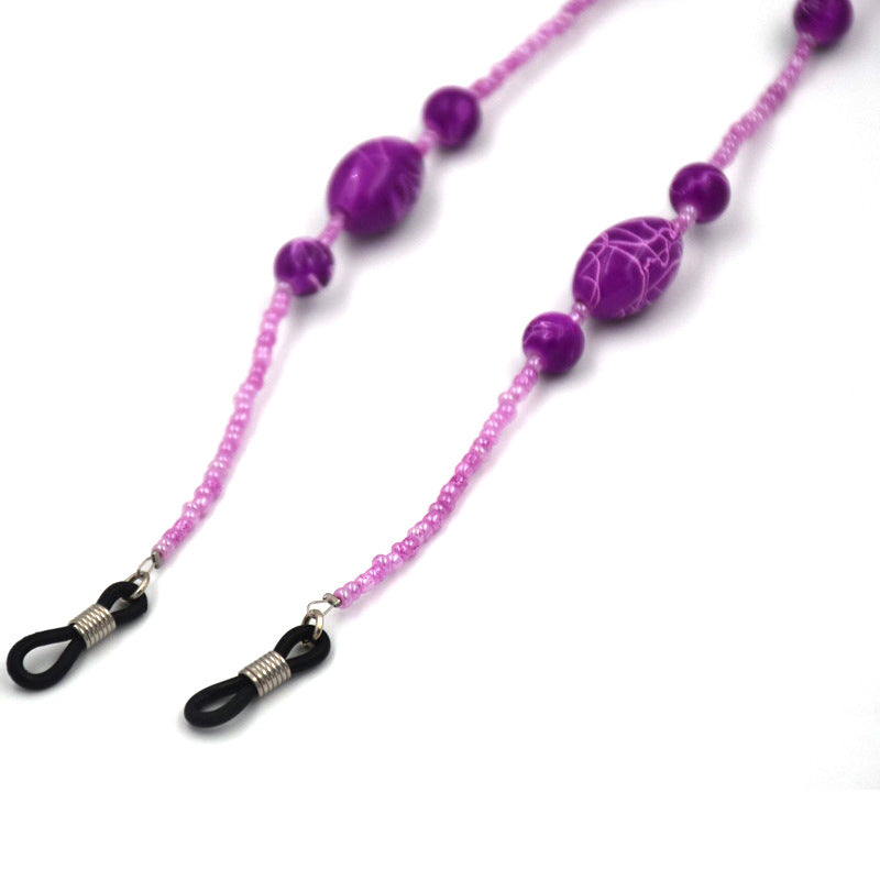 Beaded Eyewear Retainer Chain Bowlift