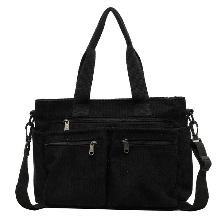 Durable shoulder bag with multiple compartments Bowlift