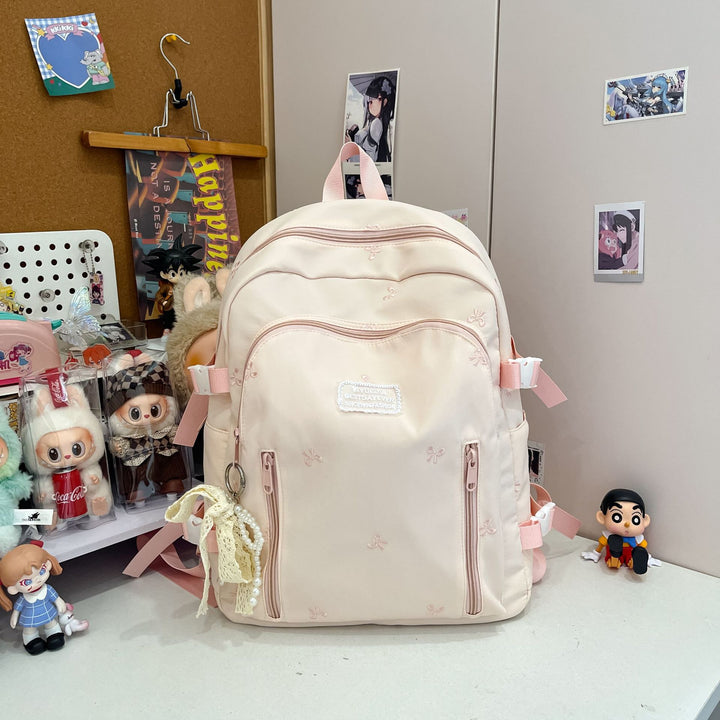 Stylish Floral Embroidered Backpack
