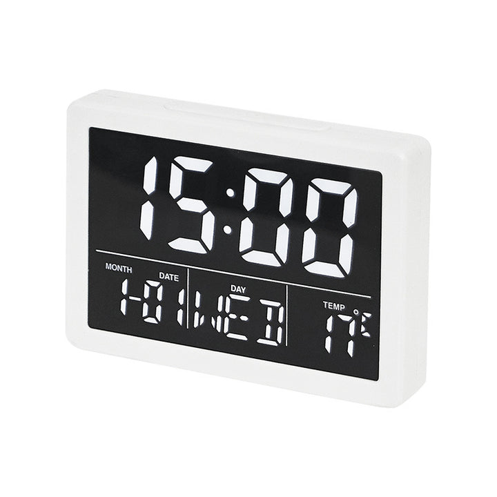 Digital Multifunctional Alarm Clock with Temperature and Date Display Bowlift