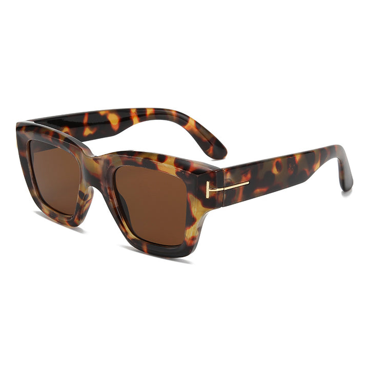 Women's fashionable square sunglasses with UV protection and elegant design Bowlift