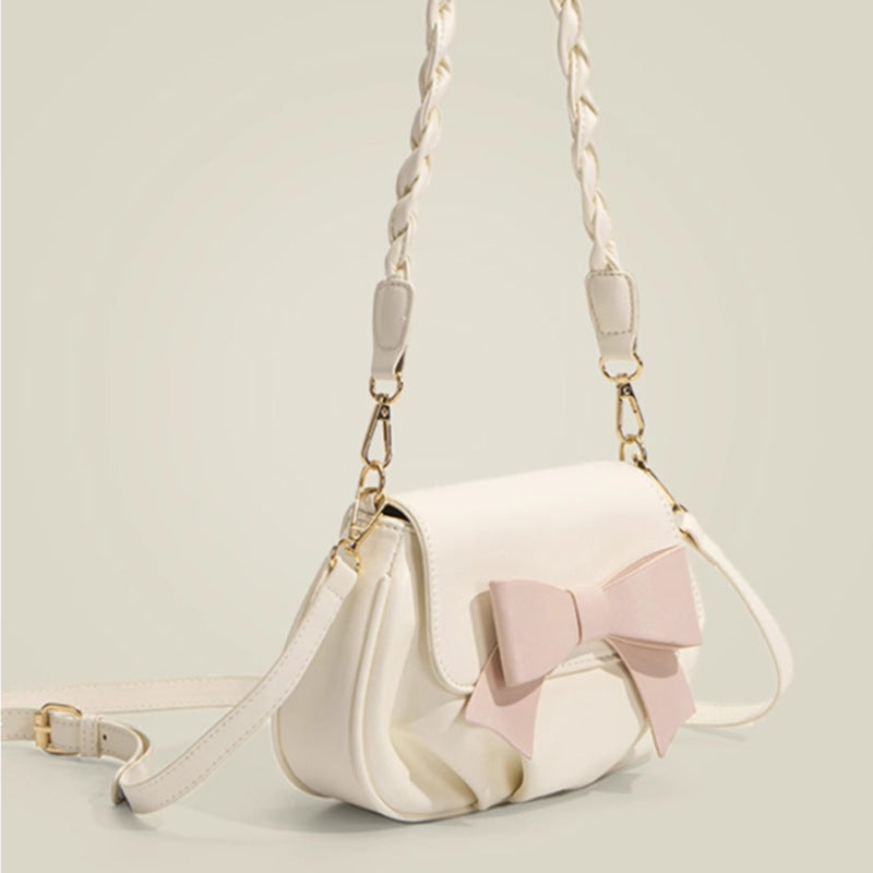 Bow-Detail Crossbody Purse Bowlift