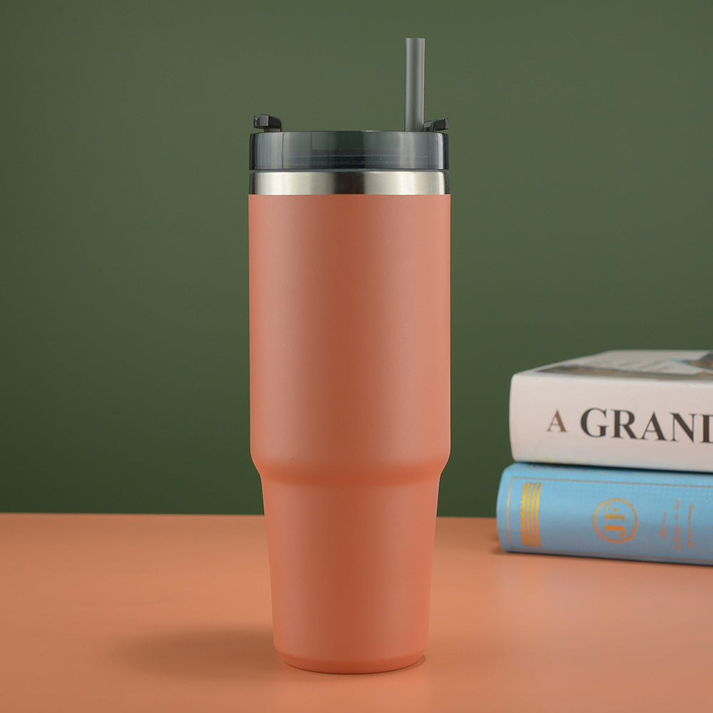 Unisex Rubberized Thermal Mug Bowlift